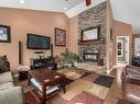 580 Raeburn Drive, Kamloops, BC  - Indoor Photo Showing Living Room With Fireplace 