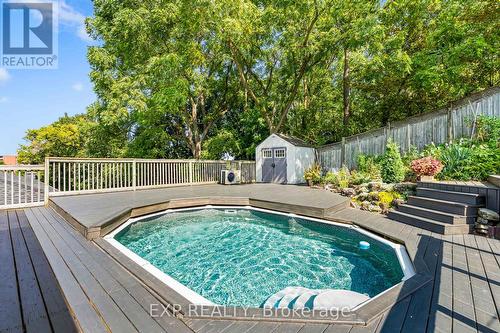 17 Battlefield Drive, Hamilton, ON - Outdoor With In Ground Pool With Deck Patio Veranda