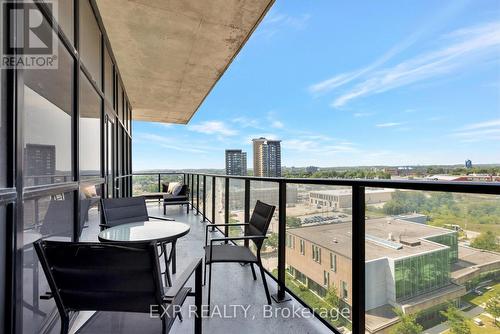 1001 - 1 Victoria Street S, Kitchener, ON - Outdoor With Balcony With View With Exterior