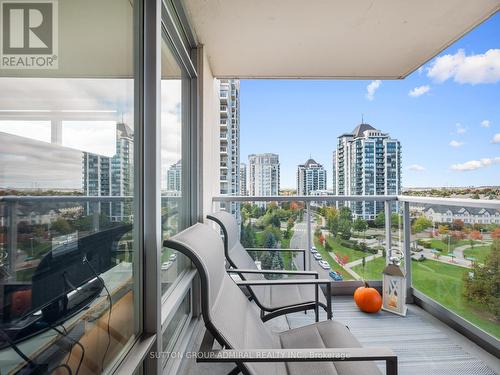 805 - 7 North Park Road, Vaughan, ON -  With Balcony With View With Exterior