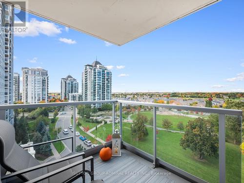 805 - 7 North Park Road, Vaughan, ON - Outdoor With Balcony With View With Exterior