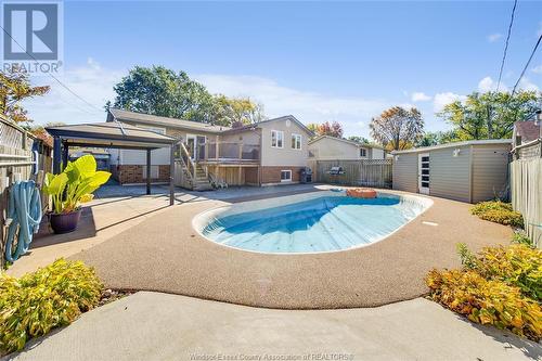 3950 Myrtle Avenue, Windsor, ON - Outdoor With In Ground Pool With Exterior