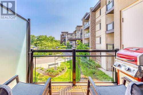 222 - 128 Garden Drive, Oakville, ON - Outdoor With Balcony With Exterior