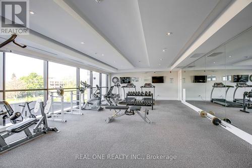 222 - 128 Garden Drive, Oakville, ON - Indoor Photo Showing Gym Room