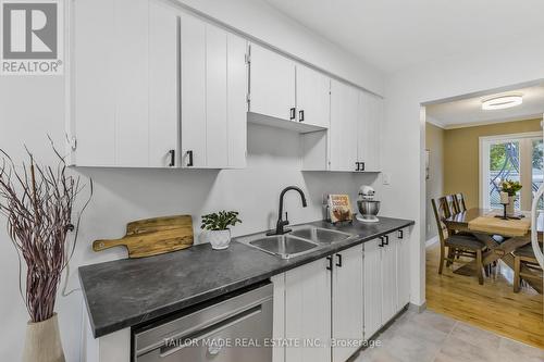 10 Shelbourne Court, Brampton, ON - Indoor Photo Showing Kitchen With Double Sink