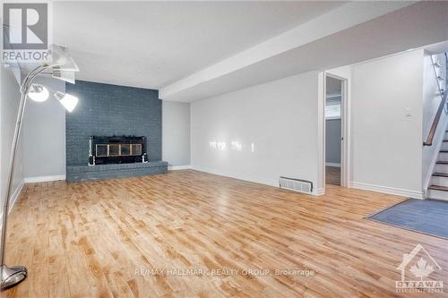 642 Gaines Drive, Ottawa, ON - Indoor Photo Showing Living Room With Fireplace