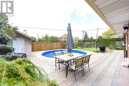 404 Claircrest Avenue, Mississauga, ON - Outdoor With In Ground Pool With Exterior