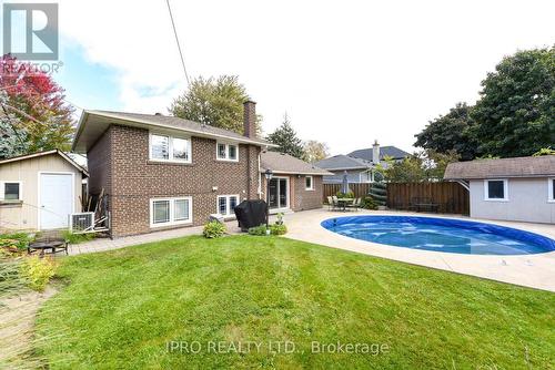 404 Claircrest Avenue, Mississauga, ON - Outdoor With In Ground Pool