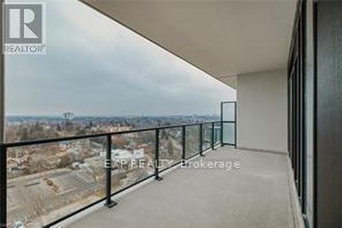 1203 - 741 King Street W, Kitchener, ON - Outdoor With Balcony With View With Exterior