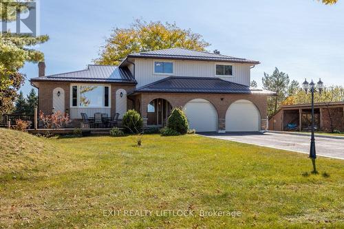 2776 Pigeon Lake Road, Kawartha Lakes, ON - Outdoor With Deck Patio Veranda With Facade