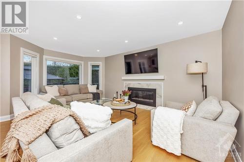 75 Saddlehorn Crescent, Kanata, ON - Indoor With Fireplace