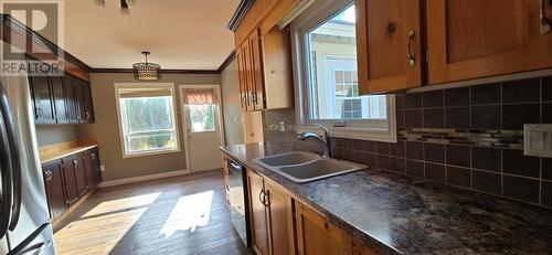 883 Ville Marie Drive, Marystown, NL - Indoor Photo Showing Kitchen With Double Sink