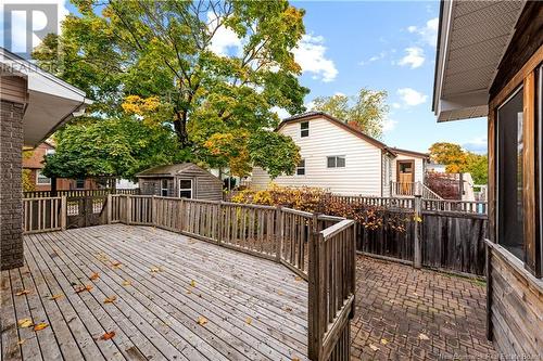 55 Garden Hill Avenue, Moncton, NB - Outdoor With Deck Patio Veranda With Exterior