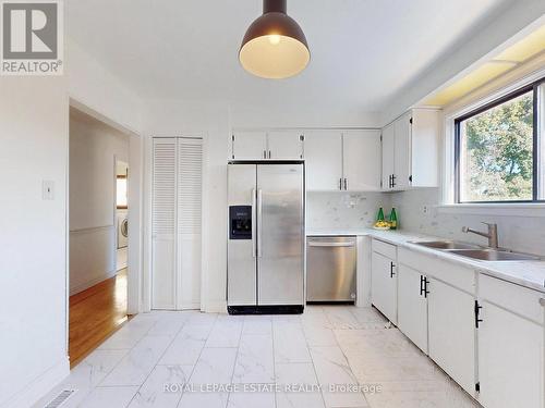 43 Boarhill Drive, Toronto, ON - Indoor Photo Showing Kitchen With Double Sink