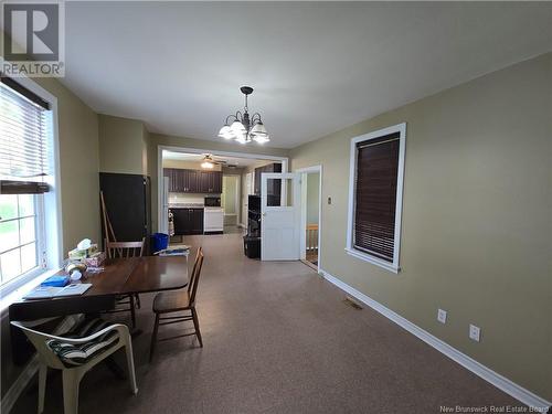 2 James Savage Road Unit# 2, Russellville, NB - Indoor Photo Showing Dining Room