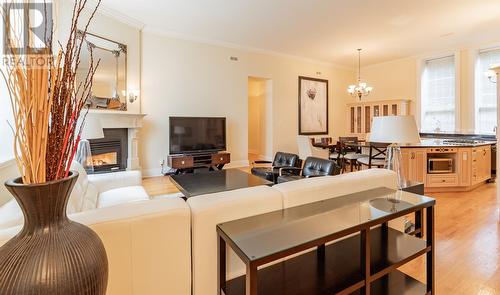 58 Queens Road, St. John'S, NL - Indoor Photo Showing Living Room With Fireplace