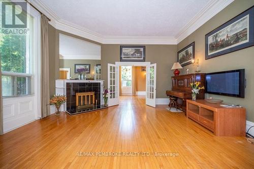 311 Supple Street, Pembroke, ON - Indoor With Fireplace