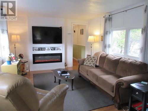 23 Eltero Park, Bishop'S Falls, NL - Indoor Photo Showing Living Room With Fireplace