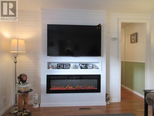 23 Eltero Park, Bishop'S Falls, NL - Indoor Photo Showing Living Room With Fireplace