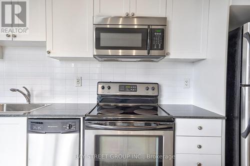 708 - 385 Prince Of Wales Drive, Mississauga, ON - Indoor Photo Showing Kitchen With Stainless Steel Kitchen With Upgraded Kitchen