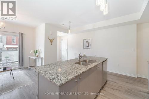 1 - 240 Lagerfeld Drive, Brampton, ON - Indoor Photo Showing Kitchen With Double Sink