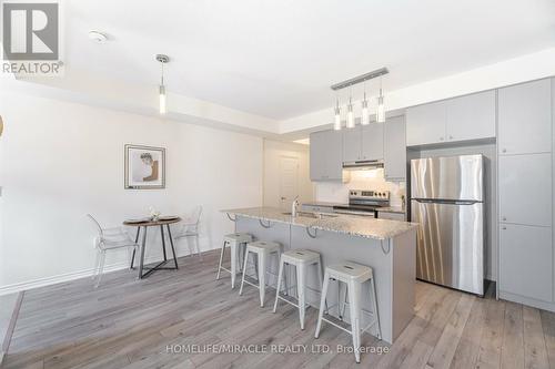 1 - 240 Lagerfeld Drive, Brampton, ON - Indoor Photo Showing Kitchen With Stainless Steel Kitchen