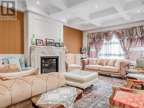 96 Elmcrest Road W, Toronto, ON - Indoor Photo Showing Living Room With Fireplace