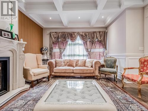 96 Elmcrest Road W, Toronto, ON - Indoor Photo Showing Living Room With Fireplace