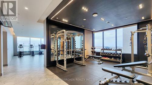 903 - 120 Eagle Rock Way, Vaughan, ON - Indoor Photo Showing Gym Room