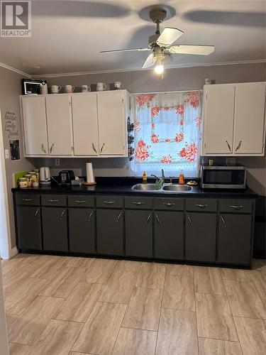 390-396 Main Road, Trepassey, NL - Indoor Photo Showing Kitchen With Double Sink