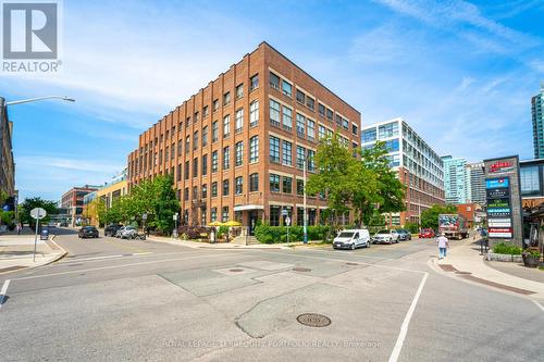 325 - 43 Hanna Avenue, Toronto, ON - Outdoor With Facade