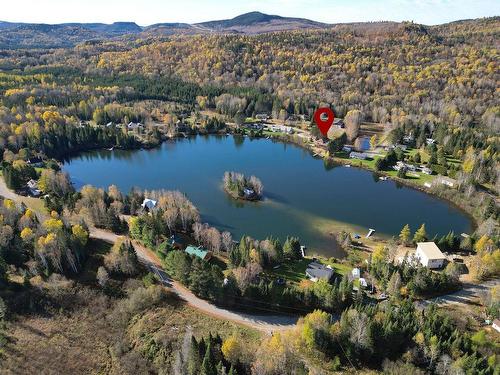 Photo aÃ©rienne - 236 Ch. Tessier, Saint-Zénon, QC - Outdoor With Body Of Water With View