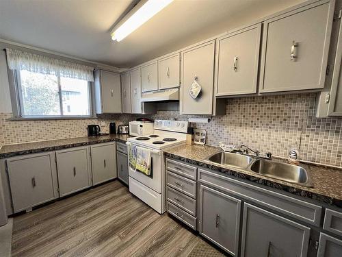 825 Mcintosh Street, Thunder Bay, ON - Indoor Photo Showing Kitchen With Double Sink