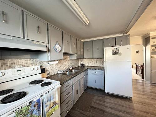 825 Mcintosh Street, Thunder Bay, ON - Indoor Photo Showing Kitchen With Double Sink