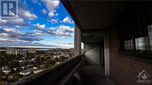 Balcony - 415 Greenview Avenue Unit#1609, Ottawa, ON - Outdoor With View