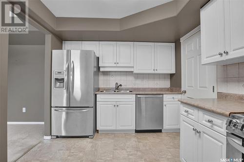 310 1850 Main Street, Saskatoon, SK - Indoor Photo Showing Kitchen With Double Sink