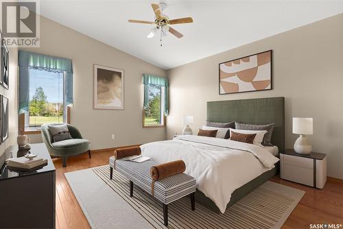 76 St Andrews Bay, Emerald Park, SK - Indoor Photo Showing Bedroom