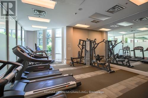 2001 - 50 Brian Harrison Way, Toronto, ON - Indoor Photo Showing Gym Room