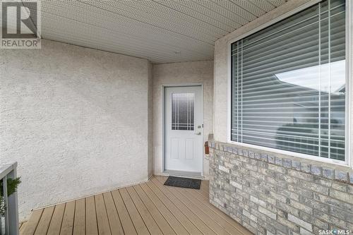 3608 Nottingham Crescent E, Regina, SK - Outdoor With Deck Patio Veranda With Exterior