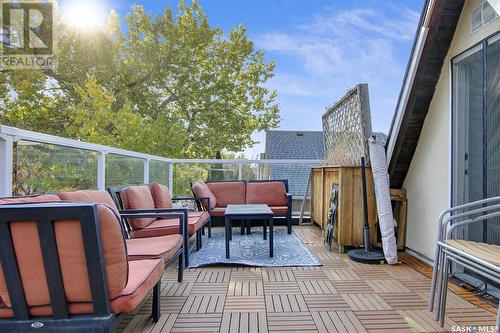 2128 Osler Street, Regina, SK - Outdoor With Deck Patio Veranda With Exterior