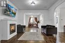 2128 Osler Street, Regina, SK  - Indoor Photo Showing Living Room With Fireplace 