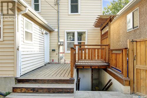 2128 Osler Street, Regina, SK - Outdoor With Deck Patio Veranda With Exterior