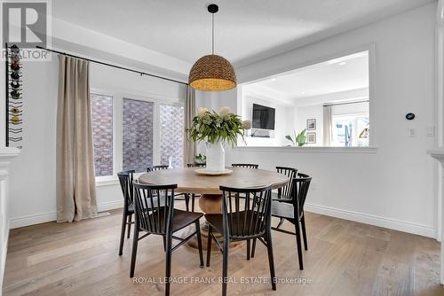 1536 Dunedin Crescent, Oshawa (Taunton), ON - Indoor Photo Showing Dining Room With Fireplace