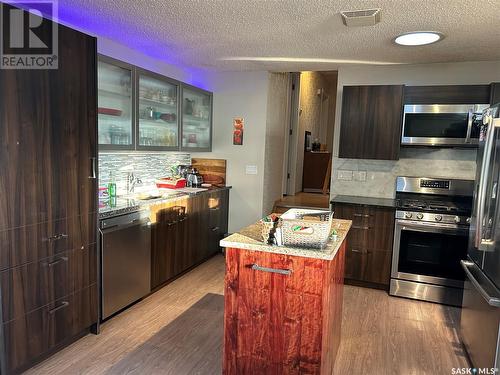 38 Buffalo Avenue, Tuxford, SK - Indoor Photo Showing Kitchen With Stainless Steel Kitchen