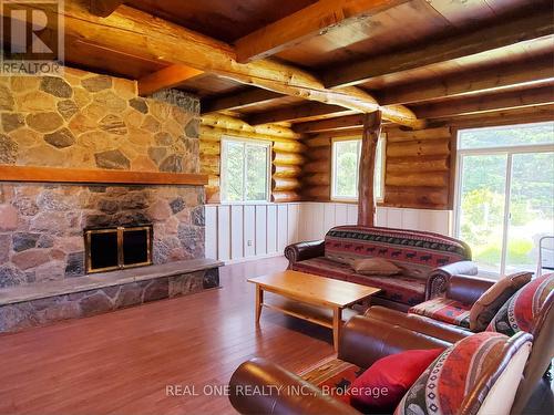 1785 Oak Hill Road, Port Hope, ON - Indoor Photo Showing Living Room With Fireplace