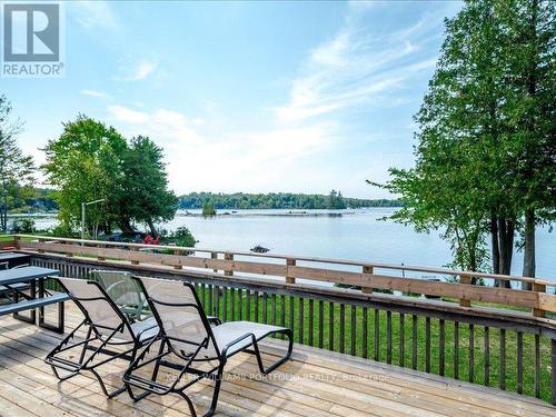 2250 6Th Line, Douro-Dummer, ON - Outdoor With Body Of Water With Deck Patio Veranda