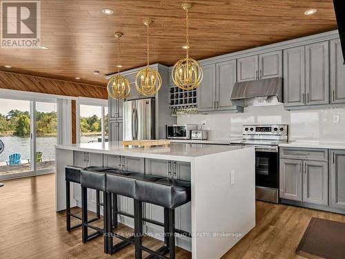 2250 6Th Line, Douro-Dummer, ON - Indoor Photo Showing Kitchen With Upgraded Kitchen