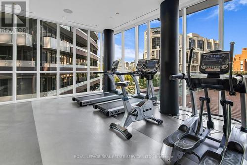 1405 - 32 Davenport Road, Toronto, ON - Indoor Photo Showing Gym Room