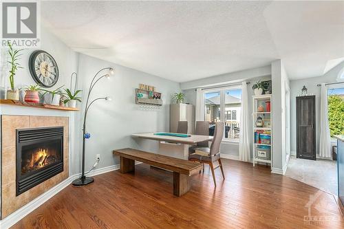 222 Tewsley Drive, Ottawa, ON - Indoor With Fireplace