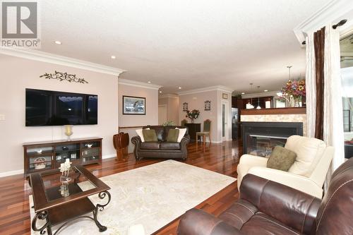 2597 Grandview Place, Blind Bay, BC - Indoor Photo Showing Living Room With Fireplace